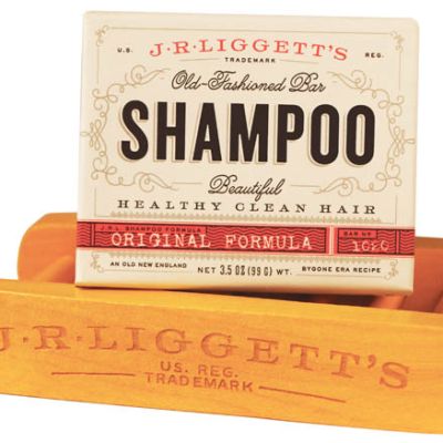 Wooden Shampoo Shelf w/ 2 Original Bars-0