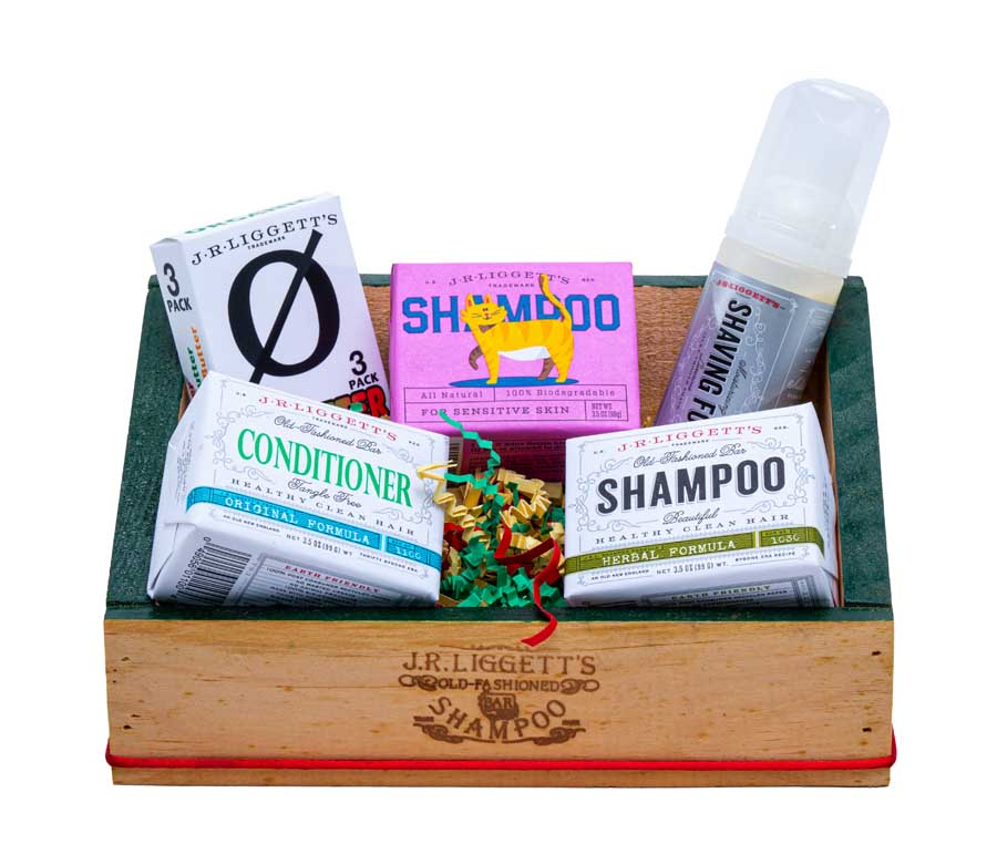 Gift Box with Cat Shampoo
