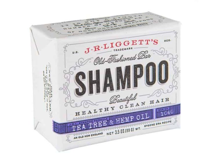 Tea Tree Hemp Oil Formula Shampoo Bar 3 5oz J R Liggett S