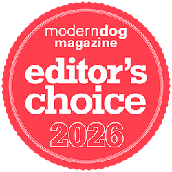 Modern Dog Magazine Editors Pick Badge 2026