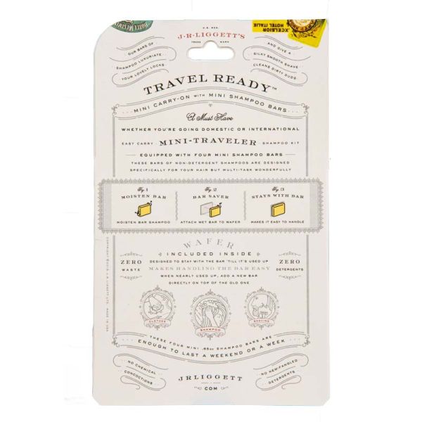 Mini Traveler Shampoo Bar Pouch - Back