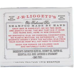 Original Formula Shampoo Bar Label