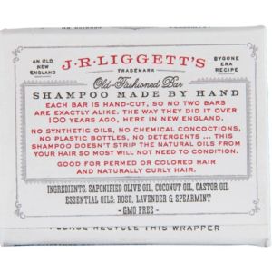 Original Formula Shampoo Bar Label
