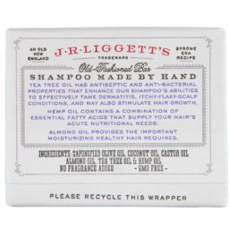 J.R.LIGGETT'S Tea Tree & Hemp Oil Shampoo Bar
